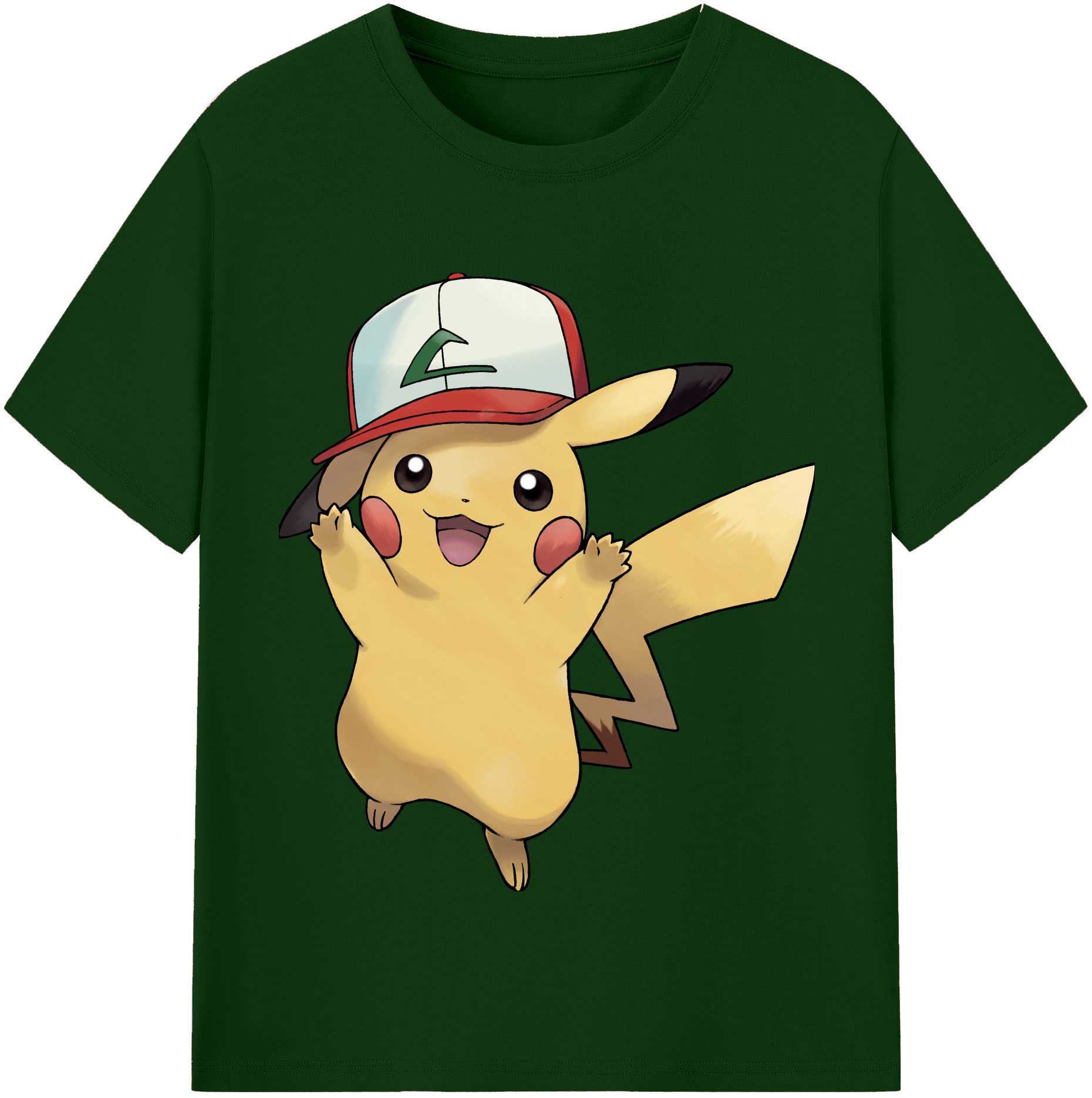 （画像用） ポケットモンスター Pokémon 綿100％半袖Tシャツ（フロントプリント）